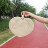 Home Decoration Rattan Fan Handmade Straw Fan Vintage Palm-Leaf Fan  Summer