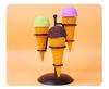 Creative DIY Ice Cream Cone Model Toy - Fun Dessert Decoration Prop