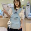 Schoolbag Small Fresh Schoolbag Female College Student Korean Version Simple and Versatile Large-capacity Computer Backpack Junior High School Student