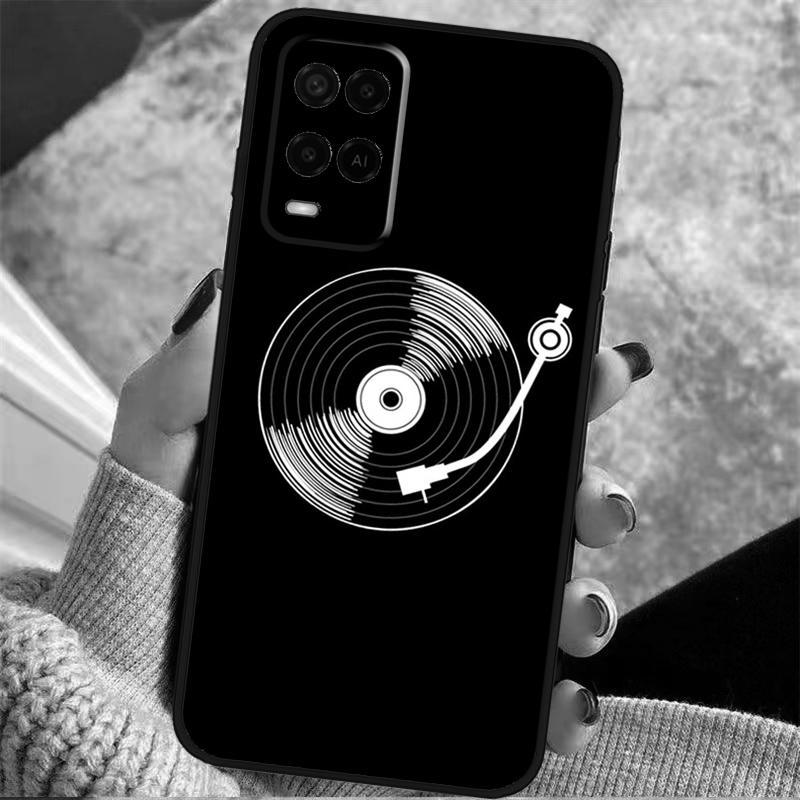 

Vinyl Record Retro Case For OPPO A96 A76 A16 A98 A78 A58 A18 A15 A17 A77 A5 A9 A74 A94 A52 A72 A53S A54S A57S OPPO A16