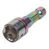 Chrome Vanadium Steel 8mm Hex Socket Nut Driver Designed for Accurate Torque Transfer and Compatibility with Drivers