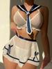 Sexy Underwear Woman Cosplay Costumes Sexy Lingerie Set for Women Tempting Lace Pajamas Transparent Uniform Thin Nightgowns