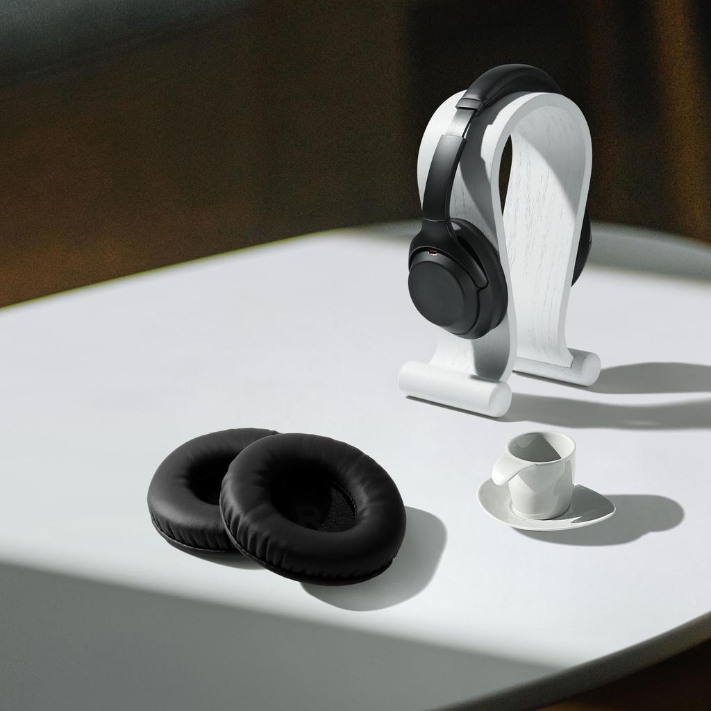 kwmobile 2x Replacement Ear Pads for OneOdio Pro 10 Pro M Pro C Cushioned PU Black / / - Leather,