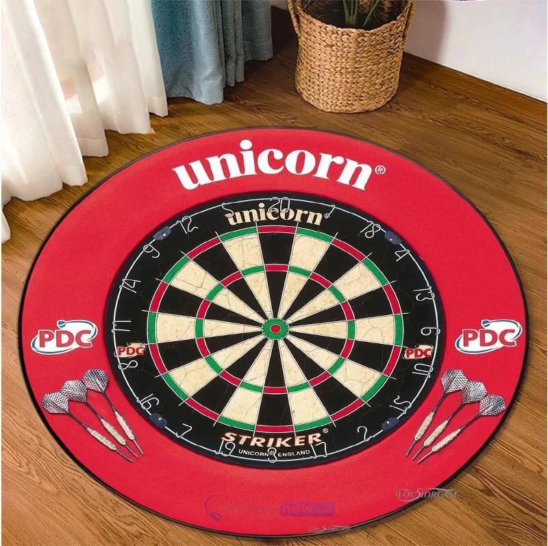 Fashion Sport Dart Target Round Carpet Room Decor Area Rug Carpets for Living Room Bedroom Table Alfombra Kid Non-slip Floor Mat
