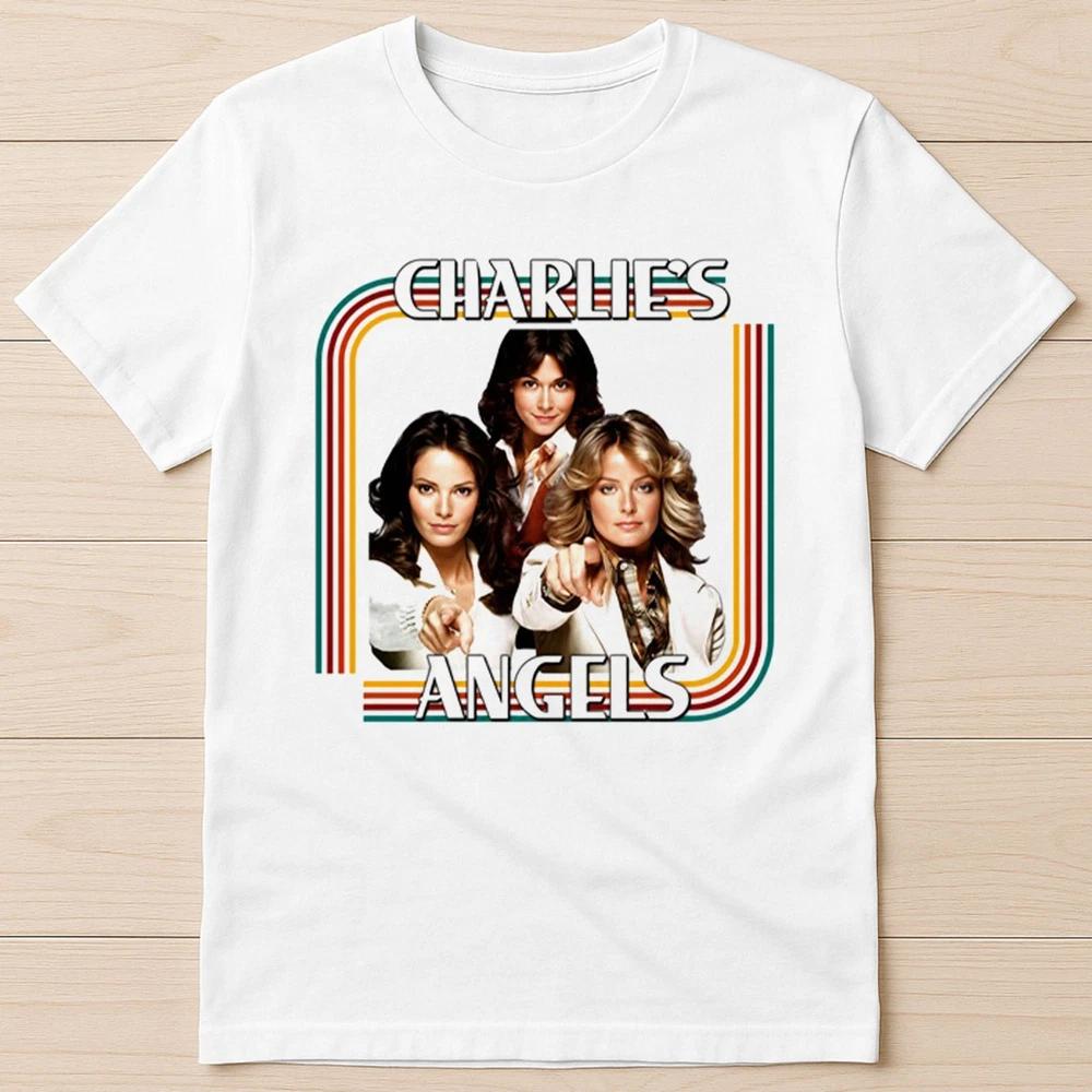Charlies Angels 70s Tv Farrah Fawcett Hawaii Fiveo Magnum Gift Tee T Shirt 8108 S