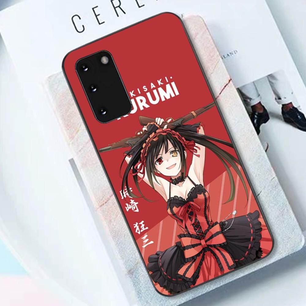 Cartoon K-Kurumi T-Tokisaki Phone Case For Samsung S 9 10 20 21 22 23 30 23 24 Plus Lite Ultra FE S10lite Fundas