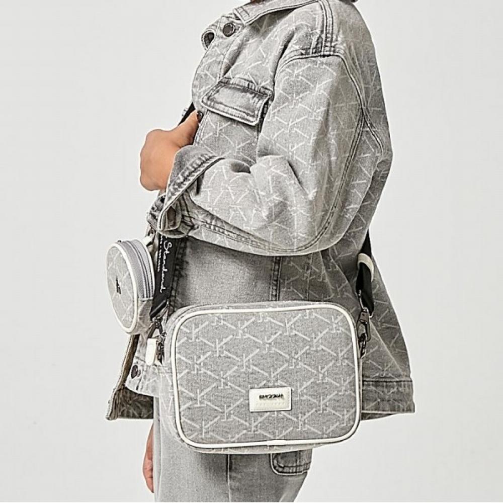 

[hedges Kids] Coin Pouch Cross Bag Hty60ub50m Gy 100