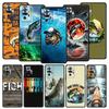 Hunting Fishing Man Phone Case Cover for Redmi 14C 10C Note 15 14 13 12 10 11 K40 Pro Plus 5G Soft TPU Shockproof Shell Fundas