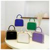 Small bag women's bag 2025 new fashion chain bag hard shell handbag shoulder messenger box bag bags