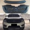 Aangepaste Grille Voor Nissan NAVARA NP300 D23 2015-2020 Voorste Racing Radiator Grills Mat Zwart ABS Bumper Masker