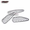 ABS Car Exterior Front Hood Air Vent Frame Stickers & Rear Spare Tire Side Panel Cover Trim For Toyota FJ Cruiser XJ10 2006-