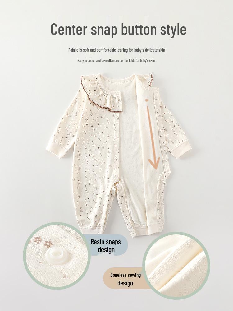 Unisex Baby Bodysuit: Soft Cotton Base Layer for 0-1 Year Old - All-Season Comfort