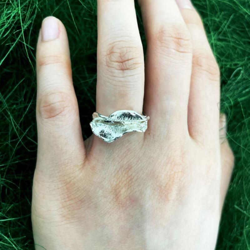 Water. Wet Lung ring