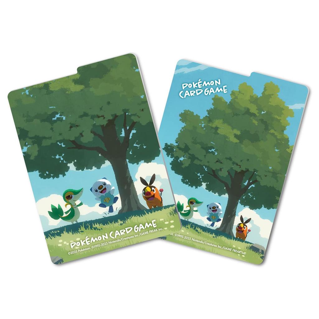 Pokemon Center Original Pokemon Card Game Deck Case Snivy Pokabu Oshawott & &