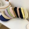 Beret Hat Black for Women Lightweight Warm Breathable Stylish Portable Sun Protection Painter Cap All-Match Summer Spring Fall