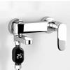 Stainless-Steel Water Temperature Gauge Waterproof Shower Thermometer  Safe Bathing