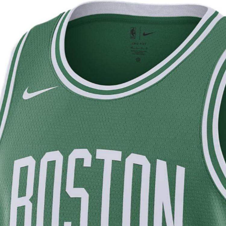 Nike Maglia Swingman Stampa Lettera Numero Girocollo Senza Maniche Maglia da Basket Uomo maglie Verde DN1997-321