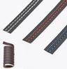 Car Interior DIY Strips Universal Decorative PU Leather Woven Trim Strips for Door Dashboard Stickers Car Protection Stickers