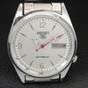 REFURBISHED SEIKO 5 AUTOMATIC VINTAGE JAPAN MENS SILVER DIAL WATCH a446200-1