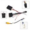 Car 16Pin Power Wiring Harness Cable Adapter With Canbus Box Rear Camera Cable For BMW E46/E39(1995-2000)/E53(99) Install Aftermarket Android Stereo