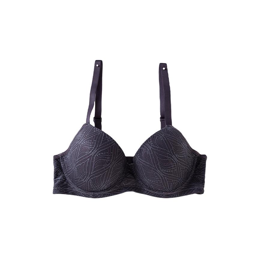 

3 шт. Новый бесшовный бюстгальтер на косточках, с защитой от провисания, красивой спинкой, кружевной тонкой чашкой, швейный бюстгальтер 80C чёрный