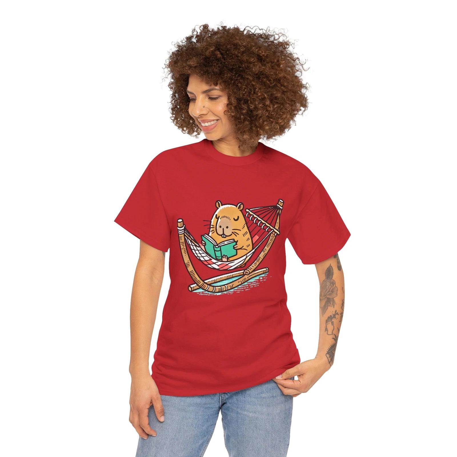 Capybara Comedy Club Tee - Hilarious Graphic for Stand-Up Fans S
