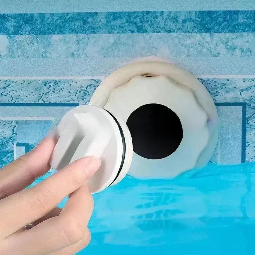 Pool Maintenance Return Line Cap Pool Repair Accessories Pool Cap Made Of PC Seals Return Lines Stops Filter Drain Leaks