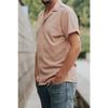 Slim Fit Men's Short Sleeve Shirt Mink
