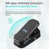 summina Guitar Wah Volume Effect Pedal with RM Shielded Wah Volume for Electric ABS x 5 x 7 cm Pedal, 2-Function Inductor, Effect, Guitars, Black,