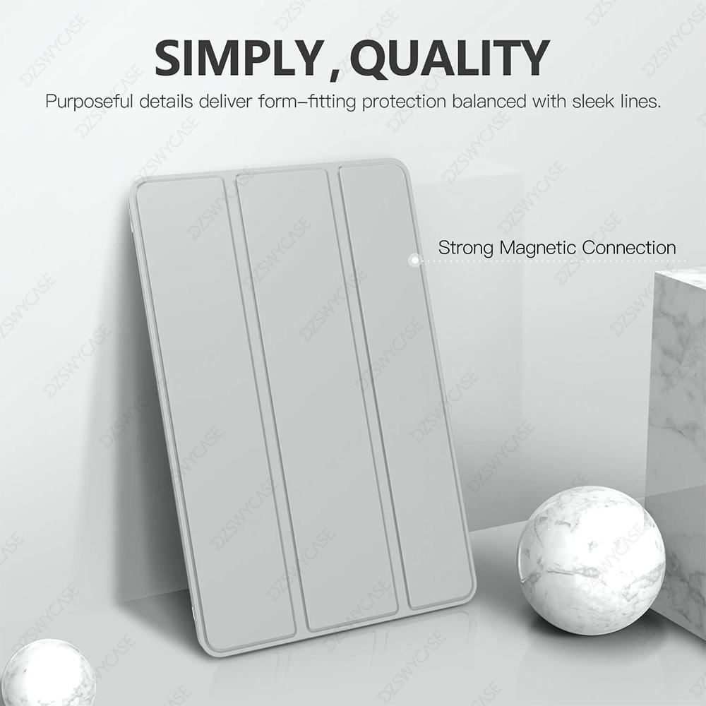 Case for iPad Mini 4th/5th 7.9 inch, Ultra-Thin and Lightweight, Half Transparent, Smart Cover with Auto Wake / Sleep