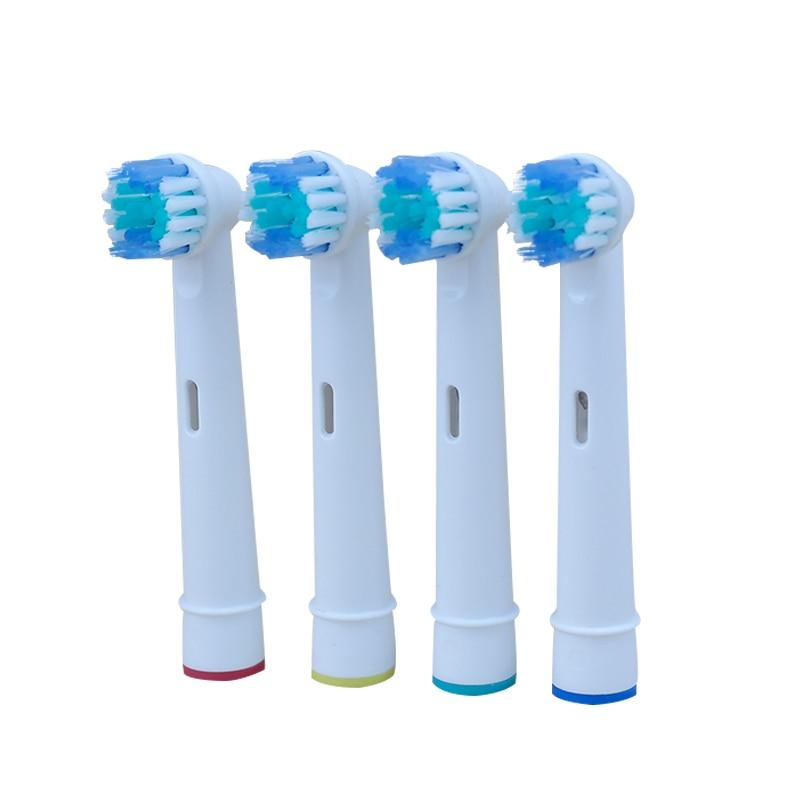 Capete de Periuță de Dinți Electrice de Rezervă 4 buc Capete de Periuță de Dinți de Rezervă Electrice pentru Oral B Braun EB17-4 SB-17A
