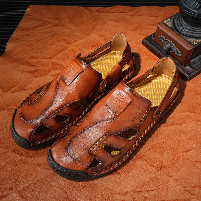 Fashion Lace Up Platforme Slippers Men's Home New Summer Sandals For Men Shoes Training Sneakers Sports To Play Sapa Caregiver