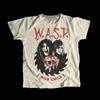 REA Vintage WASP Band Wild Child Bomull Vit S-234XL Herr Dam Klassisk Skjorta M Unisex T-shirt
