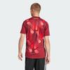 Adidas SS25 Deutschland Comfortable Crew Neck Short Sleeve Football Shirt Men Tops Academy-Red JF2605