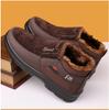 Men Winter High-Top Velvet Thermal Cloth Shoes for the Elderly Thickened Non-Slip Shoes Warmer