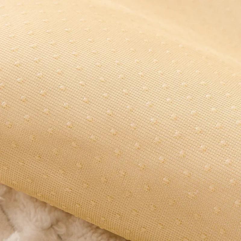 Einfarbiges Sofakissen Stickerei Welpe Sofabezug Rutschfest Plüsch Sofakissen Wohnzimmer Heimdekor Geometrie Sofabezug