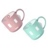 2Pcs Kids Cartoon Toothbrush Cups Antiscald Thickened PP Silicone Material Wash Mouthwash Cup Nonfaded Deformresistant