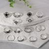 1Set Lady Bohemian Style Ring - Retro and Exaggerated Alloy Ring