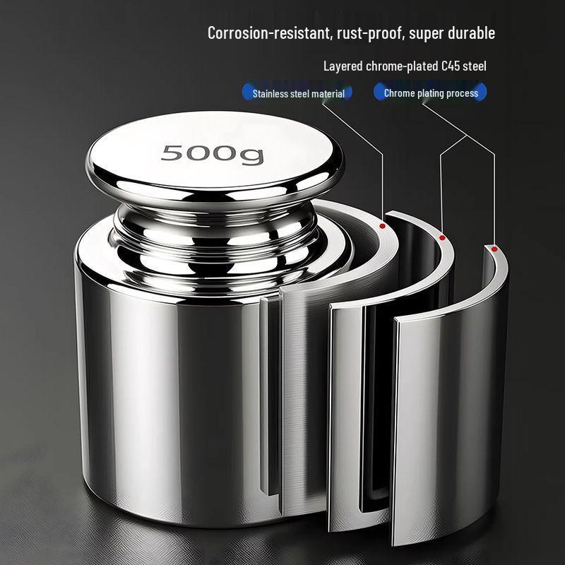 Available M1 Calibration Weights Set: Includes 1kg, 500g, and 25kg Counterweights