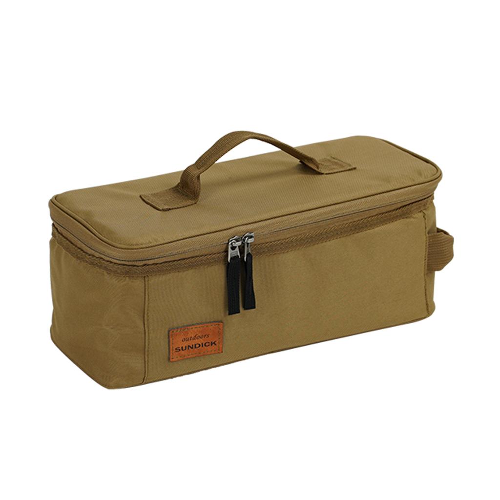Portable Camping Storage Handbag Cookware Utensils Organizer Portable Tote Bag Outdoor Equipment Carrier Supplies
