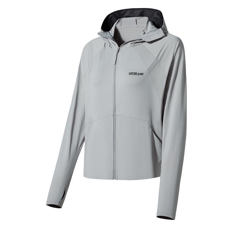 

Женская куртка с защитой от УФ-лучей - UPF50+ Ледяное прикосновение Летняя верхняя одежда 2XL (Women)