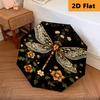 Butterfly Garden Folding Umbrella Durable Travel Gift Three Folds Travel