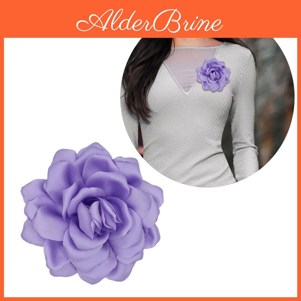 Flower Lapel French Style Pin Adornment Elegant And Fashionable Flower Brooch Accessory For Fashion Forward Women