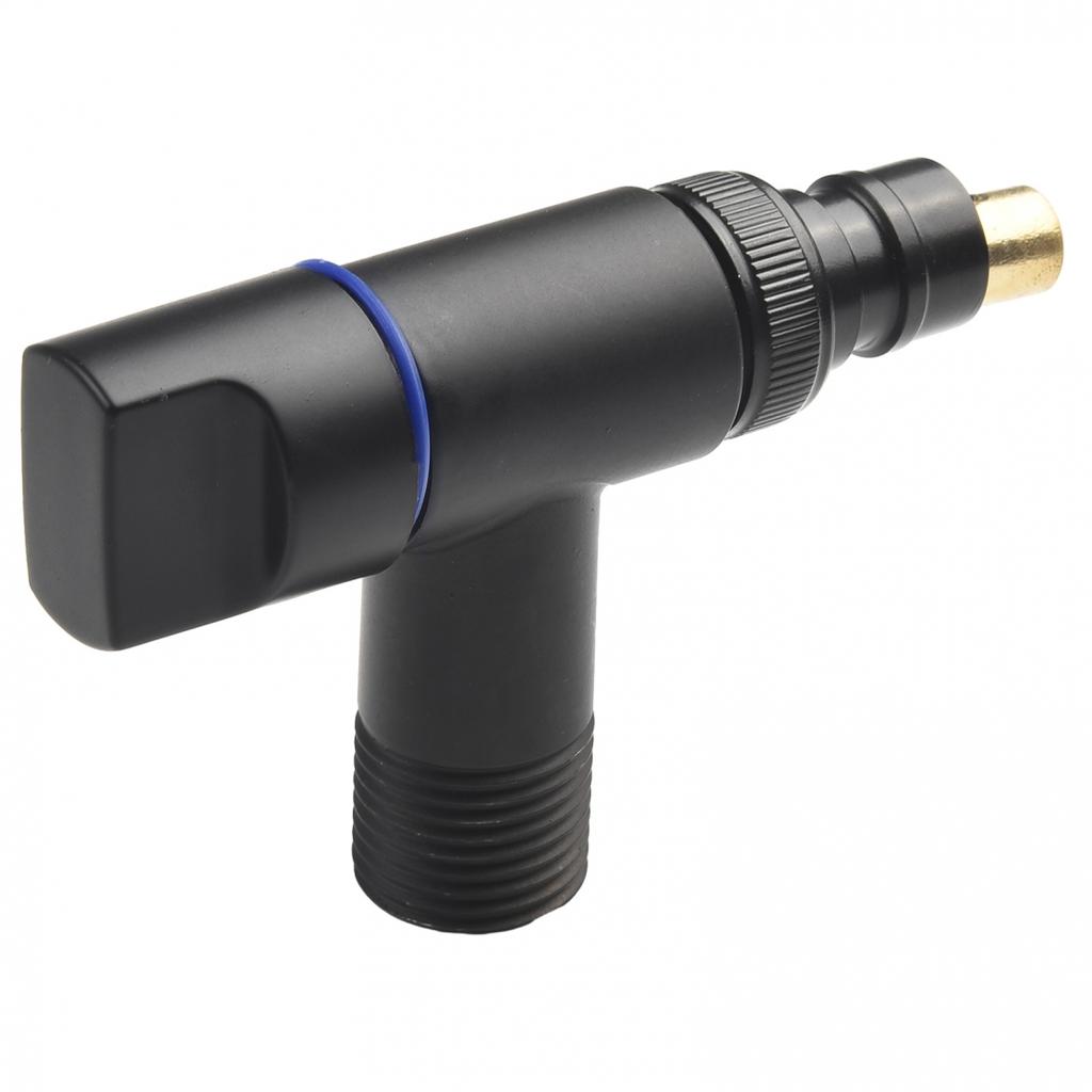 Water Stop Valve Angle Valve With Raw Tape Stainless Steel