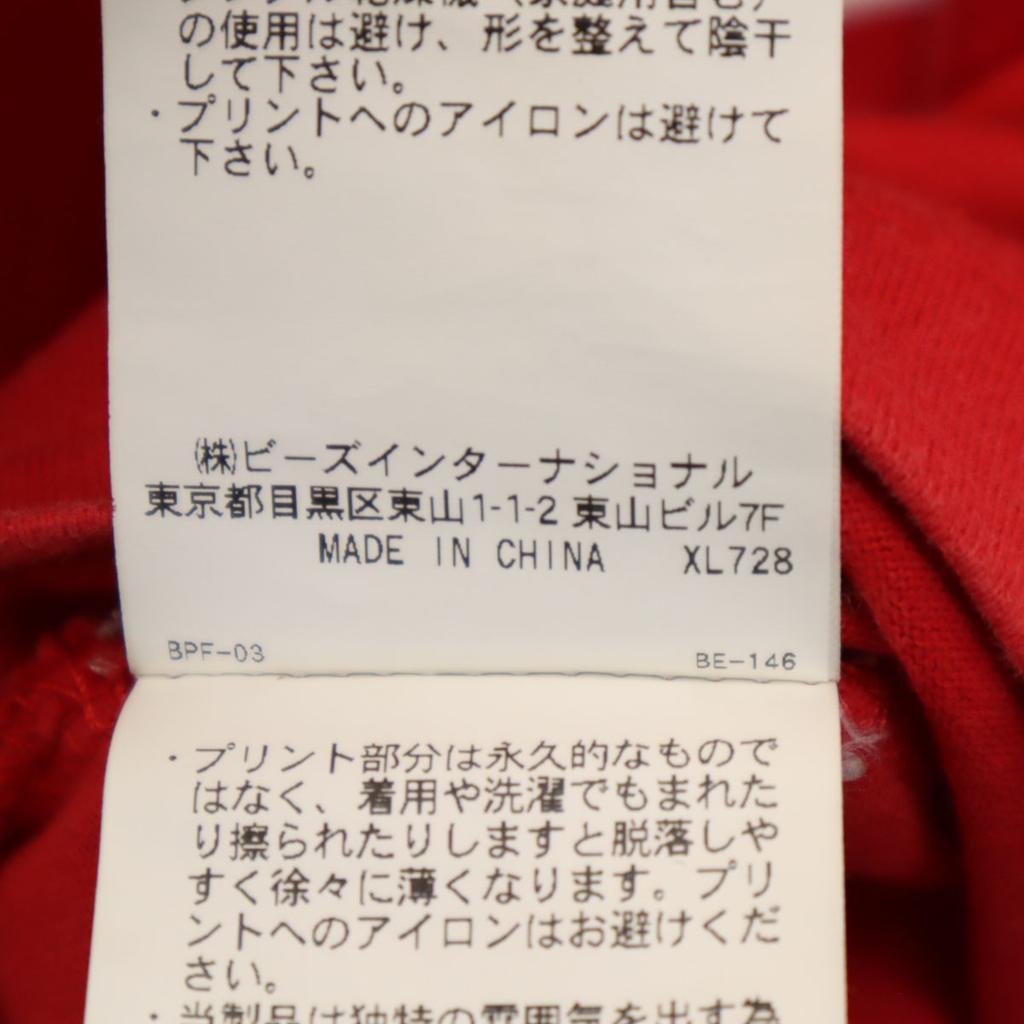 XLARGE Short sleeve T-shirt L Red Men's Used