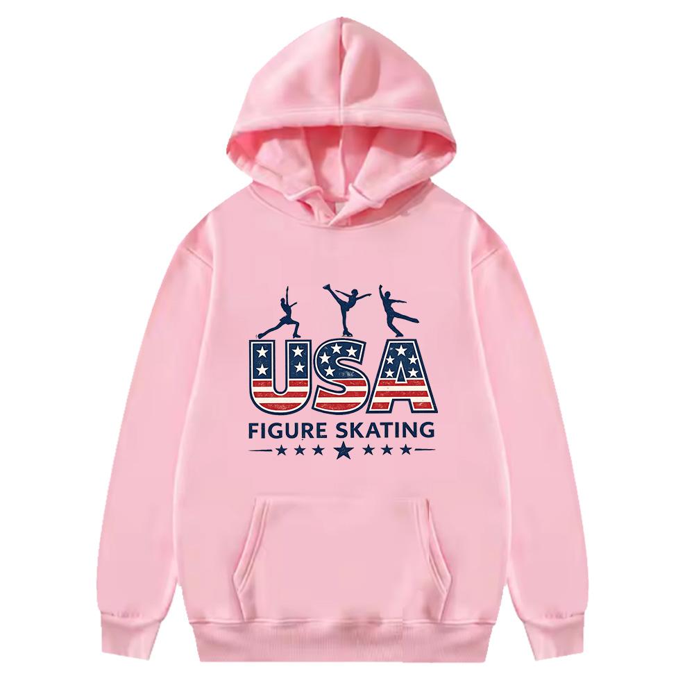 Alysa Liu 2026 Milan Olympics Figure Skating hoodie Sports Portrait Long Sleeve Sweatshirt Gift for Youth Clothe Unisex Pullover
