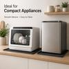 Leak-Proof Washing Machine Drain Pan Raised Edge Washer Dryer Mat Water Dispenser Mat  Utility Room