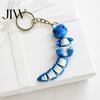 Mini Dinosaur Figure for Schoolbags 3D Printed Articulated Tyrannosaurus Rex Keychain Kids Adults Stress Relief, Flexible T-rex Pendant Backpacks