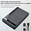 2.5-Inch Ssd Hdd Sata Driver-Free Micro Type-C Usb3.0 External Mobile Hard Drive Box Storage Device Efficient Office Game
