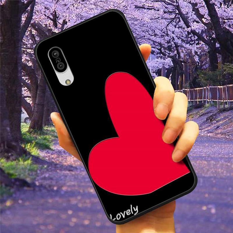 For Sharp Aquos Sense3 Case 3D Flower Relief Silicone Soft Emboss Cover For Sharp Aquos Sense 3 Lite Sense6 6 Luxury Cartoon